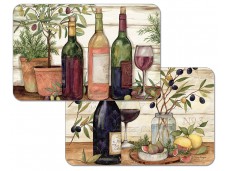 Cala Home Podkładki na stół dwustronne C174-00016 "California Wine"