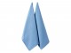 Ladelle Eco Recycled komplet 2 ręczników kuchennych 50/70 cm  - Blue L33206