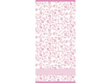 Lasa Portugal ręcznik kąpielowy 3406  VINTAGE FLORAL col. 1709 100 x 150 cm Dusky Pink