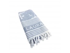 Laura Ashley ręcznik kąpielowy W181313 Hammam Midnight