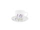 Ashdene Filiżanki porcelanowe do herbaty 15614 "lawenda"